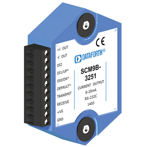 アナログアウトプット信号処理モジュール - SCM9B-3251 - Dataforth Corporation - 電流 / センサー・コンピューター
