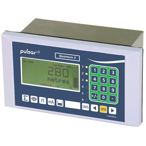 アラーム機能付きポンプステーション制御器 - Quantum 3 - Pulsar Measurement - ポンプ管理用 / ポンプ自動リセット付き / 超音波