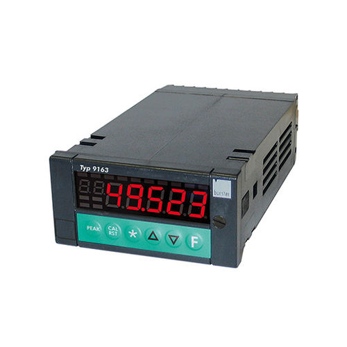 プロセス表示器 - 9163 - burster präzisionsmesstechnik gmbh & co kg - デジタル / パネル取り付け / RS-232