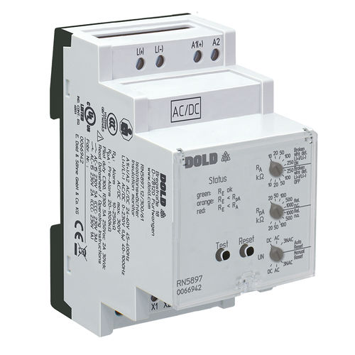 AC ネットワーク用絶縁監視装置 - VARIMETER IMD | RN 5897/300 - DOLD - DC / AC/DC / DINレール