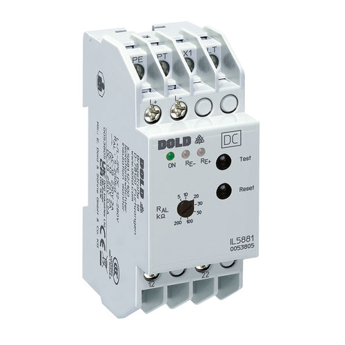 DC絶縁監視装置 - VARIMETER IMD | IL 5881 - DOLD - DINレール
