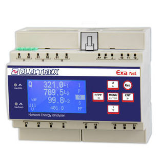 監視用分析器 - PFNE6-1HA09-110 EXA NET WI-FI EDA D6 H WEB LOG 8 - ELECTREX - 電気回路網用 / 工業用 / 電力品質