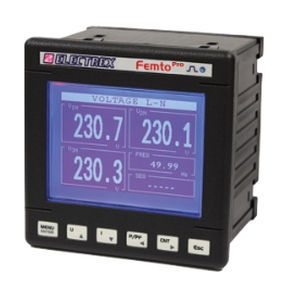 電気回路網用分析器 - PFA69-FH102-E00 FEMTO PRO 96 F - ELECTREX - 三相電気回路用 / 電力品質 / 電源