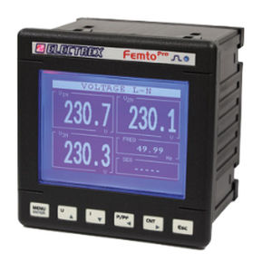監視用分析器 - PFA69-EB102-EM0 FEMTO PRO 96 ECT - ELECTREX - 電気回路網用 / 電力品質 / 電源