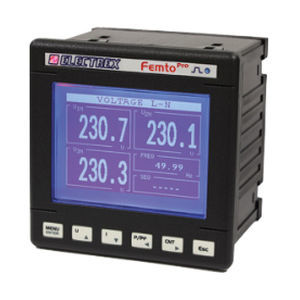 監視用分析器 - FEMTO PRO 96 ECT 230-240V - ELECTREX - 電気回路網用 / AC ネットワーク / 三相電気回路用