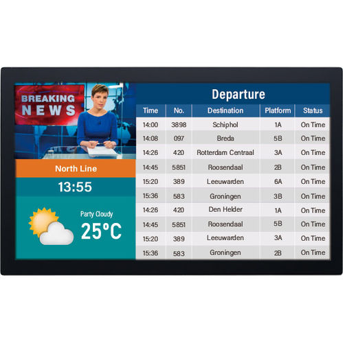 21.5インチパネルPC - XPPC22-100 - NEXCOM International Co., Ltd - TFT LCD / LEDバックライト / PCAP 容量型タッチスクリーン
