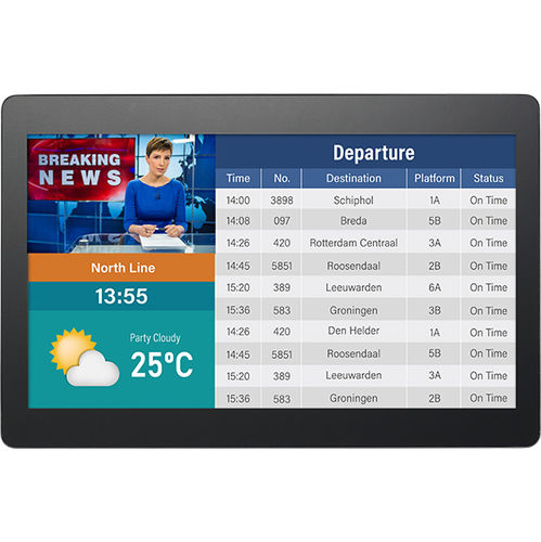 TFTディスプレイ - XPPD 16-CQ10 - NEXCOM International Co., Ltd - マルチタッチスクリーン / カラー / 1920 x 1080