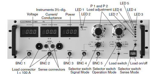 DC電荷 - 0.5 - 1 kW, 2.5 - 800 V | EL500, EL1000 series - Zentro-Elektrik - プログラム可能