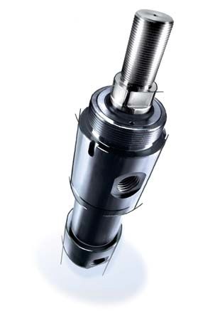 油圧式シリンダ - AHP HZ250, HZH250 series - AHP Merkle - 寸切りボルト付き / 複動式 / 円形