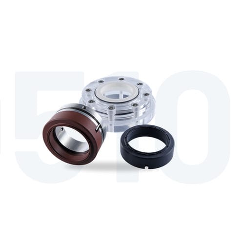 カートリッジ式メカニカルシール - AD510 / AD520 - EagleBurgmann - 撹拌機用 / PTFE / 炭素製