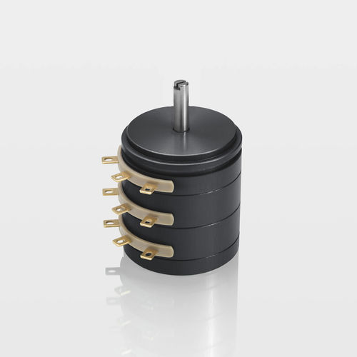 ロータリー位置センサ - P-2500 series - Novotechnik - プラスチック導体用電位差計 / IP40 / 高精度