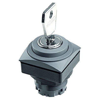 キーロックスイッチ - QUARTEX®-R-JUWEL QRJSSA12E - Georg Schlegel GmbH & Co. KG - IP65 / パネル取り付け式 / 非照明式