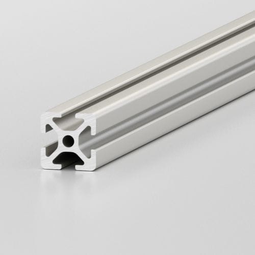 アルマイト処理されたアルミ製プロファイル - 0.0.370.03 - item industrial applications - 溝付 / 建築用 / オープンタイプ