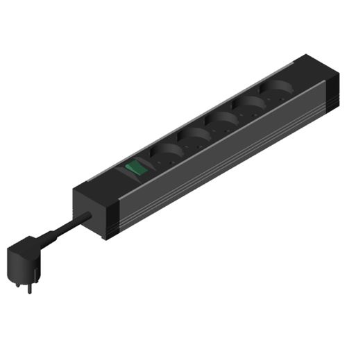 スイッチ付テーブルタップ - 0.0.627.43 - item industrial applications - コンセント5個
