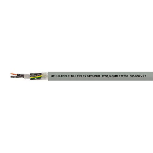 DIN電力ケーブル - MULTIFLEX 512® - HELUKABEL - 耐油性 / UV耐性 / 耐摩耗性