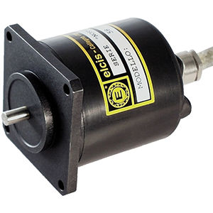 インクリメンタルロータリエンコーダ - 58 series - ELCIS ENCODER - 中実軸 / スクエアフランジ付き / 24VDC