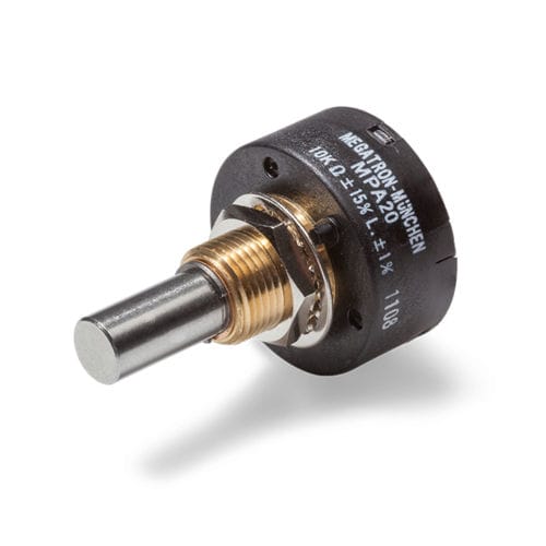 伝導性プラスチックポテンショメーター - MPA20/21 - MEGATRON Elektronik GmbH & Co. KG - シングルターン / 手動式 / アナログ