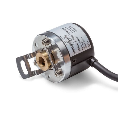 インクリメンタルロータリエンコーダ - MHL40 - MEGATRON Elektronik GmbH & Co. KG - 光電 / 中空軸タイプ / IP50