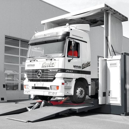 トラック用ブレーキ・サスペンション・スリップ用検査機械 - MTL15 - MAHA Maschinenbau Haldenwang GmbH & Co. KG - 移動式