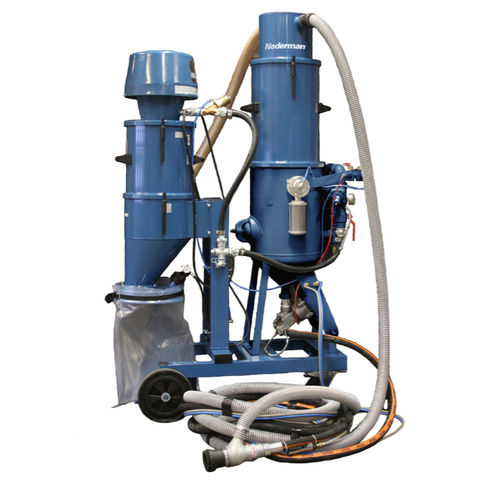 手動式サンドブラスタ－ - Vacuumblaster 418A / 460A - NEDERMAN - 圧力式 / 吸引 / 移動式