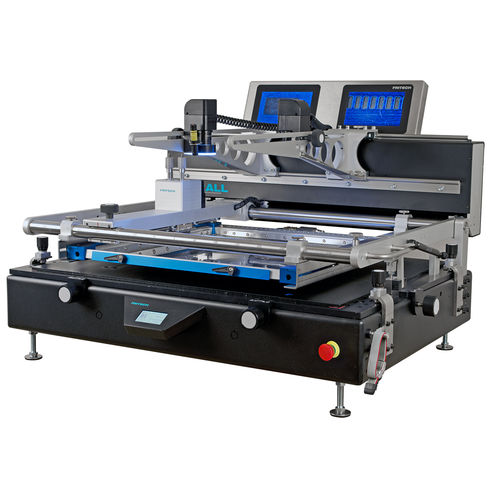 半自動スクリ—ン印刷機 - printALL210L - FRITSCH - ハンダペースト / SMT