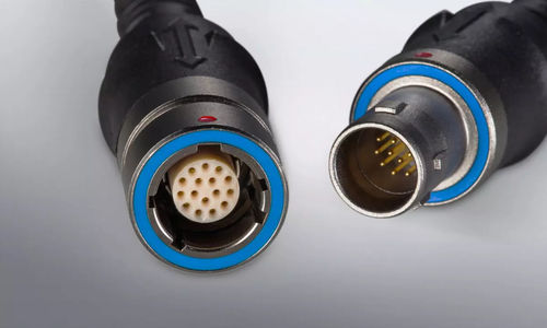 円形コネクター - AMC&reg; - ODU GmbH & Co. KG - データ用 / 電源 / スクリュー