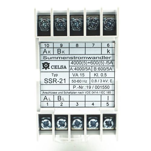 サミングアンプ変圧器 - SSR series - CELSA MESSGERATE ESPAÑA S.L. - 電流 / 計器用 / 乾式