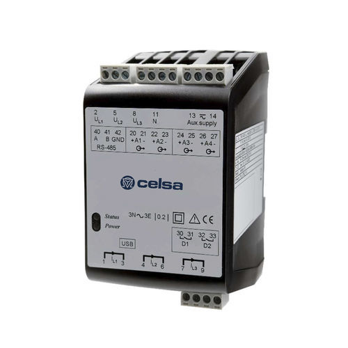 DINレール変換器 - CPQT4 - CELSA MESSGERATE ESPAÑA S.L. - アナログ / USB接続