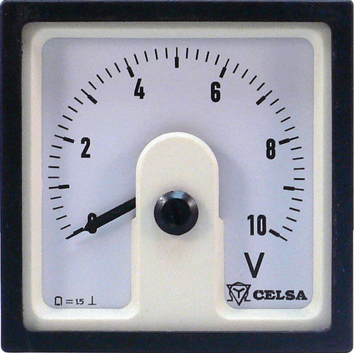 直流電圧表示器 - PAQ series - CELSA MESSGERATE ESPAÑA S.L. - 直流 / ダイヤル式 / パネル取り付け