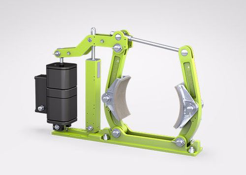 ドラムブレーキ - EBN series - DELLNER BUBENZER Germany GmbH - スプリング / 手動解放 / 調整可能