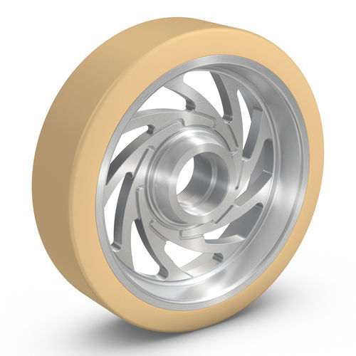 バンド式車輪 - PEVODYN® - RÄDER-VOGEL RÄDER- UND ROLLENFABRIK GMBH & CO. KG - ポリウレタン製 / 重荷重用