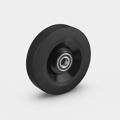 モノブロック車輪 - RÄDER-VOGEL RÄDER- UND ROLLENFABRIK GMBH & CO. KG - ポリウレタン製 / ハンドリング用 / 伸縮性