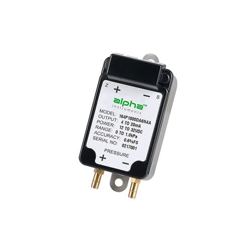 差圧力伝送器 - 164  - Alpha Instruments Company - 4-20 mA / ターミナルブロック / 5VDC