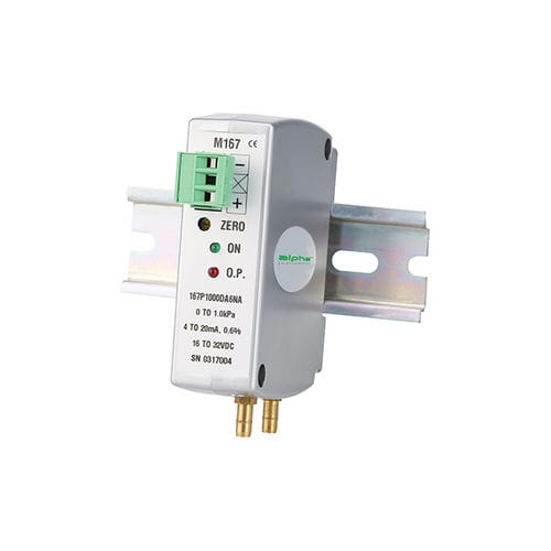 差圧力伝送器 - 167  - Alpha Instruments Company - 4-20 mA / 2線式 / ターミナルブロック