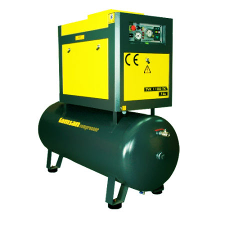 スクリューコンプレッサー - TVK 1100 T - tamsan compressor - エア / 電動 / 据え置き型