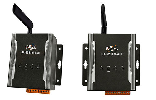 通信サーバー - UA series - ICP-DAS - データベース / DINレール / 産業用
