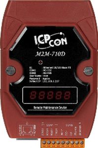 モジュール式リモートターミナルユニット - M2M-710D - ICP-DAS - イーサネット / RS-232 / RS-485
