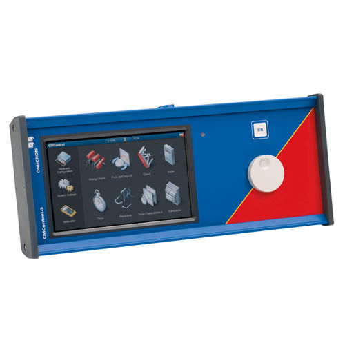 電流試験機器 - CMControl P - OMICRON electronics - 電圧 / 電動 / 手動
