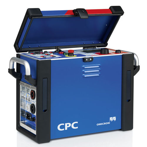 プライマリー インジェクション試験機器 - CPC 100 - OMICRON electronics - 接地インピーダンス / 電圧 / 寿命
