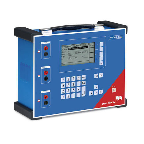 電圧試験機器 - VOTANO 100 - OMICRON electronics - 電動 / パフォーマンス / 品質