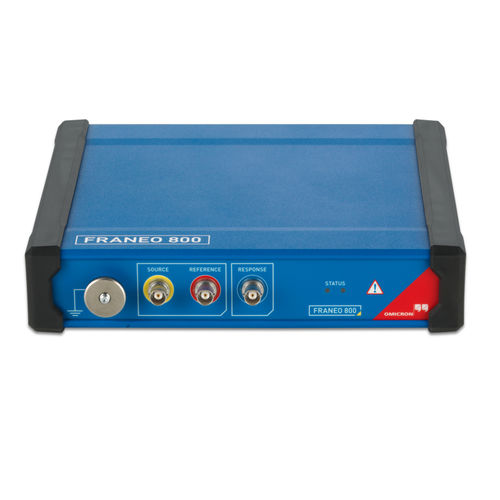 信号分析器 - FRANEO 800 - OMICRON electronics - 電気回路網用 / 電動式 / 電源
