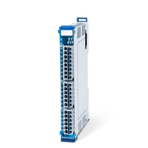 ステッピングモータ制御装置 - ST 011 - SIGMATEK GmbH & Co KG - サーボ モーター用 / DC / デジタル出力2
