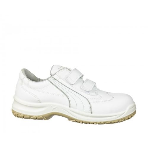 研究所用安全靴 - ABSOLUTE LOW - PUMA SAFETY SHOES - 滑り防止 / 革製 / マイクロファイバー