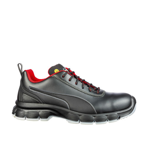 工事現場用安全靴 - CONDOR BLACK LOW - PUMA SAFETY SHOES - 滑り防止 / 耐摩耗性 / ESD(静電気放電)