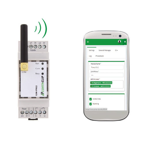 GSM通信モジュール - GSM-PRO2 - CONTA-CLIP Verbindungstechnik GmbH - リモート