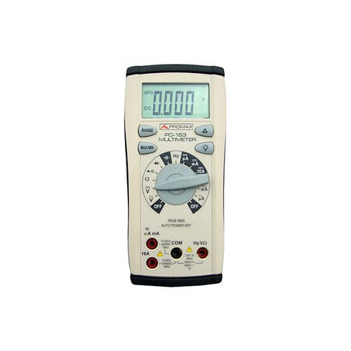 デジタルマルチメーター - PD-163 - PROMAX ELECTRONICA - 携帯型 / 600 V / 10 A