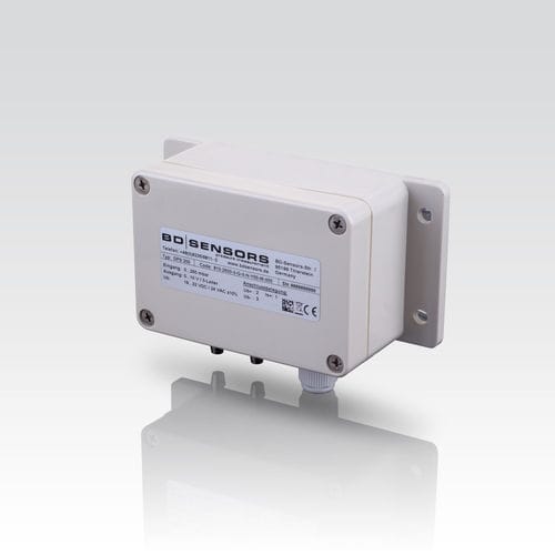 差圧力トランデューサー - DPS 200 - BD|SENSORS GmbH - ピエゾ抵抗型 / アナログ / 壁取り付け式