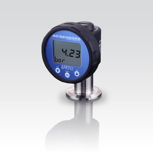差圧計 - BAROLI 02P - BD|SENSORS GmbH - 液晶ディスプレイ / ねじ式 / ステンレススチール製