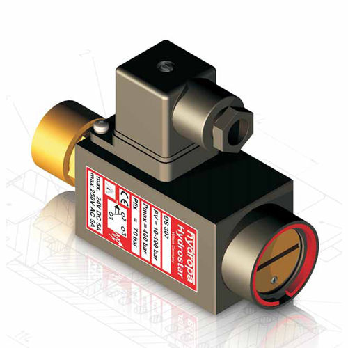 ピストン式圧力スイッチ - DS-307 / 302 series - Hydropa - オイル用