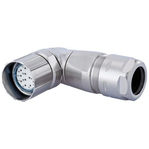 データ用コネクター - 7.3 series - HUMMEL - 直角 / M23 / 真ちゅう製